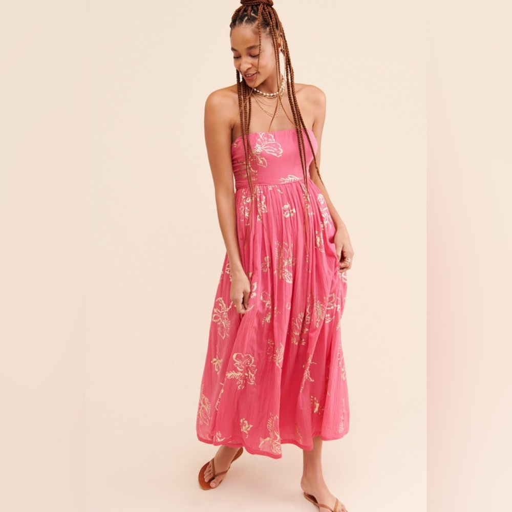 Free people Baja babe maxi dress